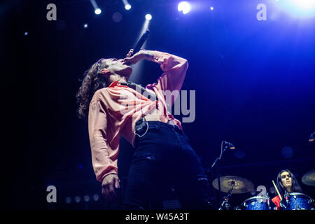 Barolo, Italien, 6. Juli 2019 Maneskin Collisioni live Festival 2019 © Roberto Finizio / alamy Stockfoto