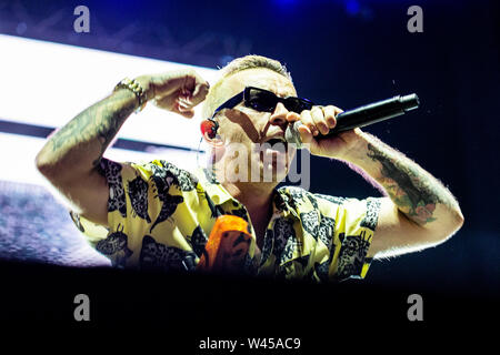 Barolo, Italien, 6. Juli 2019 Salmo live auf Collisioni Festival 2019 © Roberto Finizio / alamy Stockfoto