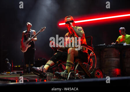 Barolo, Italien, 6. Juli 2019 Salmo live auf Collisioni Festival 2019 © Roberto Finizio / alamy Stockfoto