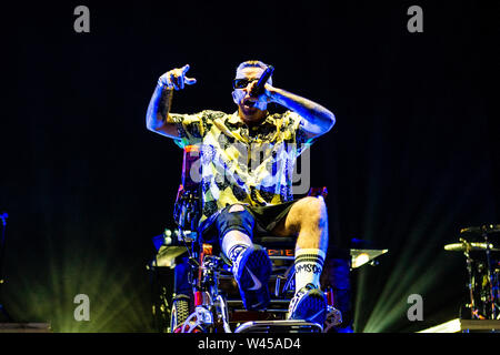 Barolo, Italien, 6. Juli 2019 Salmo live auf Collisioni Festival 2019 © Roberto Finizio / alamy Stockfoto