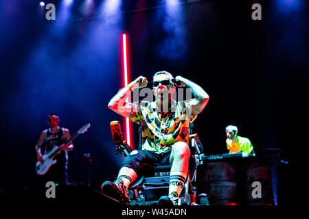 Barolo, Italien, 6. Juli 2019 Salmo live auf Collisioni Festival 2019 © Roberto Finizio / alamy Stockfoto