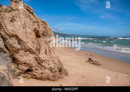 Schönen unberührten Strände von Andalusien, Valdevaqueros in Tarifa Stockfoto