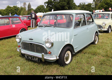 1963 Austin Cooper S 874 CAM MCR-nationalen Mini Cooper Tag Beaulieu 2019 Stockfoto