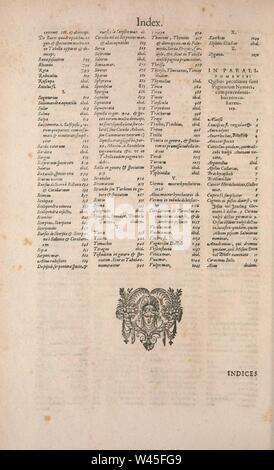 Conradi Gesneri Medici Tigurini Historiae Animalium Liber IV Stockfoto