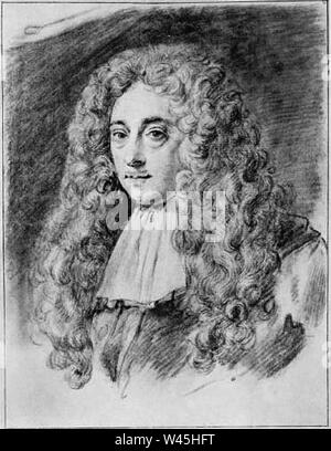 Constantijn Huygens Jr portrait. Stockfoto
