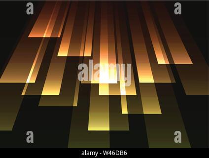 Geschwindigkeit abstrakter Hintergrund, quadratische Ebene Rush Linie, Technologie geometrischer Hintergrund, Vektor-Illustration Stock Vektor