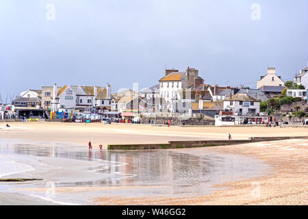 Lyme Regis an der Küste von Dorset, England, Großbritannien Stockfoto