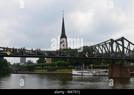 Frankfurt am Main, Deutschland - Kirche der Heiligen Drei Könige Stockfoto