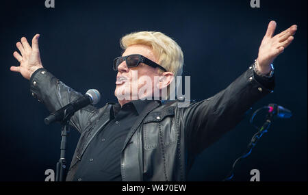 Zwarte Cross 2019 in Breskens, Niederlande. 20. Juli 2019. Festival, Samstag, Leistung von Heino Kredit: Pro Schüsse/Alamy leben Nachrichten Stockfoto