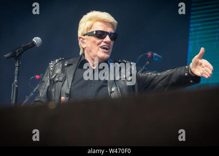 Zwarte Cross 2019 in Breskens, Niederlande. 20. Juli 2019. Festival, Samstag, Leistung von Heino Kredit: Pro Schüsse/Alamy leben Nachrichten Stockfoto