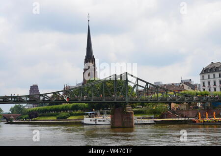 Frankfurt am Main, Deutschland - Kirche der Heiligen Drei Könige Stockfoto