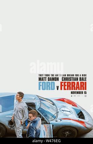 FORD V FERRARI (2019), unter der Regie von James Mangold. Credit: Twentieth Century-Fox/Album Stockfoto