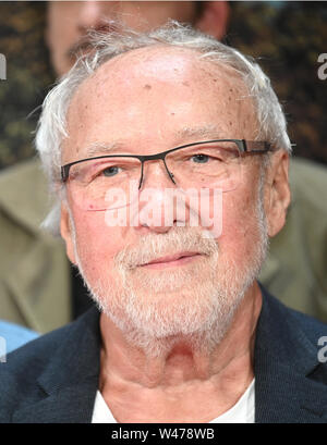 Köln, Deutschland. 20. Juli 2019. Jürgen Kluckert, Sprecher von Benjamin Blümchen, kommt auf die Premiere des Films 'Benjamin Blümchen'. Quelle: Henning Kaiser/dpa/Alamy leben Nachrichten Stockfoto