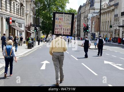 Nein zu Boris Ja zu Europa März für ändern London 20. Juli 2019 Stockfoto