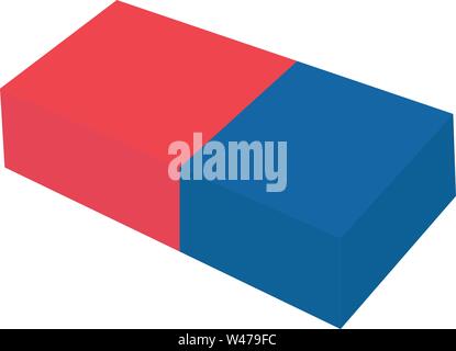 Gummi, Illustration, Vektor auf weißem Hintergrund. Stock Vektor
