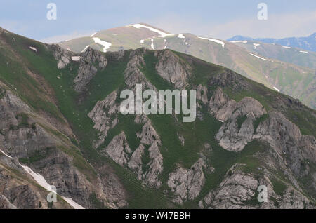 Aufstieg einer größeren Ugam-Chatkal Chingam Peak National Park, Usbekistan Stockfoto