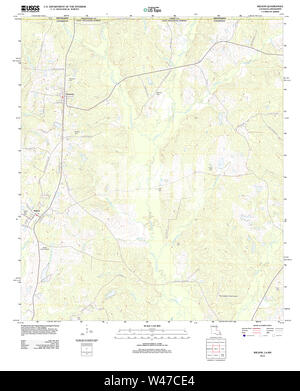 USGS TOPO Karte Louisiana LA Wilson 20120423 TM Stockfoto
