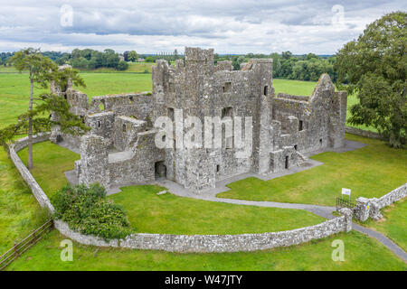 Bective Abtei 1147 gegründet ist eine Zisterzienserabtei am Fluss Boyne in Bective, County Meath, Irland. Stockfoto