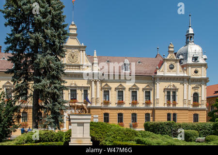 Rathaus, Brasov, Rumänien Stockfoto