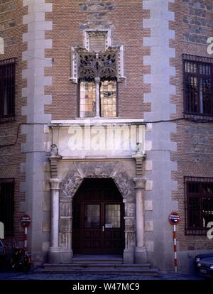 Las MEJORES DE LA FACHADA DEL PALACIO ARZOBISPAL. Lage: ERZBISCHOEFLISCHES PALAIS. Toledo. Spanien. Stockfoto