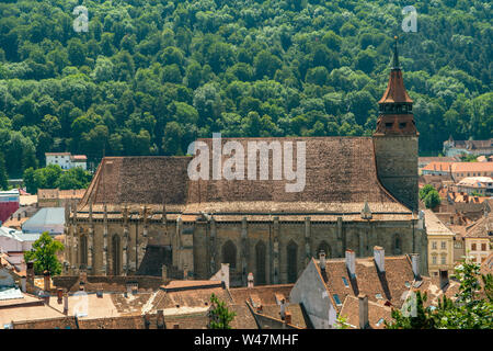 Biserica Neagră, die Schwarze Kirche, Brasov, Rumänien Stockfoto