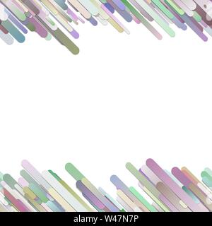 Bunte nahtlose Gradient diagonale Streifen abgerundet Hintergrund Muster - moderne Vektorgrafik Stock Vektor