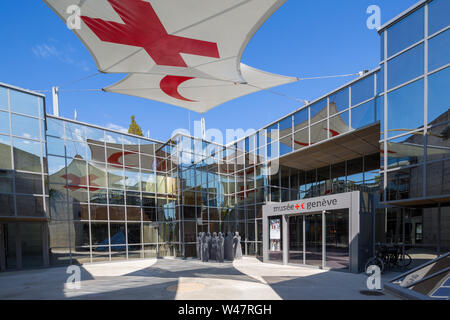 Das Internationale Museum des Roten Kreuzes und des Roten Halbmonds. Stockfoto