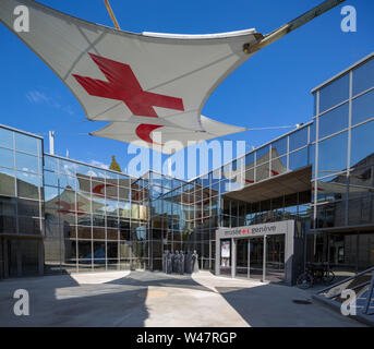 Das Internationale Museum des Roten Kreuzes und des Roten Halbmonds. Stockfoto