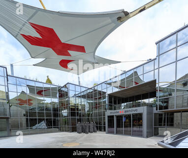 Das Internationale Museum des Roten Kreuzes und des Roten Halbmonds. Stockfoto