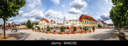 Markt Schwetzingen, Deutschland Stockfoto