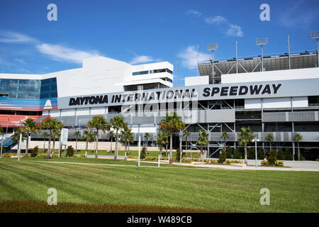 Daytona International Speedway Stromkreis Florida fl usa Vereinigte Staaten von Amerika Stockfoto