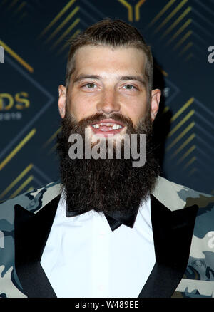 2019 NHL Awards Ankünfte im Mandalay Bay Events Center in Las Vegas bietet: Brent Burns Wo: Las Vegas, Nevada, United States Wann: 19 Jun 2019 Credit: Judy Eddy/WENN.com Stockfoto