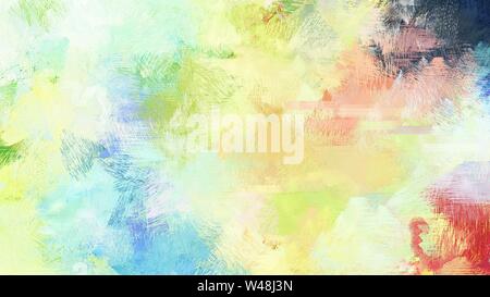 Hell gebürstet Malerei mit Tee Green, Teal Blue und kräftigen Farben. es als Hintergrund oder Textur verwenden. Stockfoto