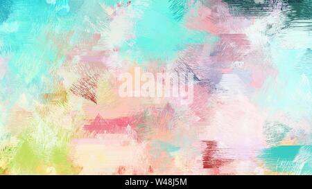 Hell gebürstet Malen mit Licht grau, Licht und Himmel blau Farben. es als Hintergrund oder Textur verwenden. Stockfoto