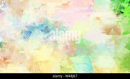 Schöne gebürstet Tee Grün, antik Weiß und Medium Sea Green Farbe Hintergrund. Stockfoto