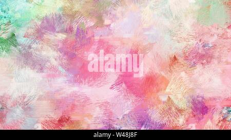 Künstlerische illustration Malerei mit Rosa, hell Violett Rot und rosa Farben. Es als kreative Hintergrund oder Textur verwenden. Stockfoto