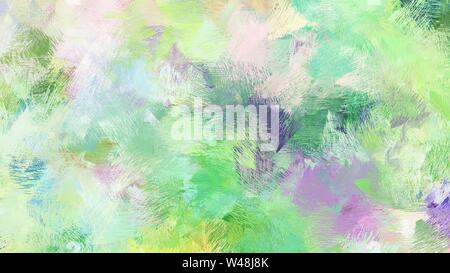 Hell gebürstet Malen mit Pastell grau, Tee Grün und Blau chill Farben. es als Hintergrund oder Textur verwenden. Stockfoto