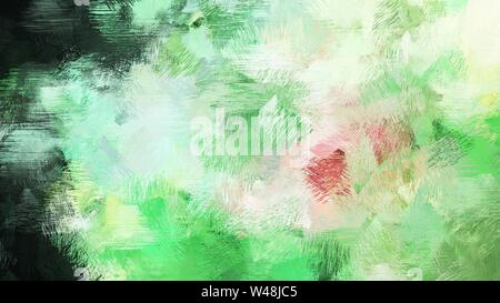Tee Grün, dunkel Schiefergrau und Lindgrün Farbe gebürstet Malerei. es als Hintergrund oder Textur verwenden. Stockfoto