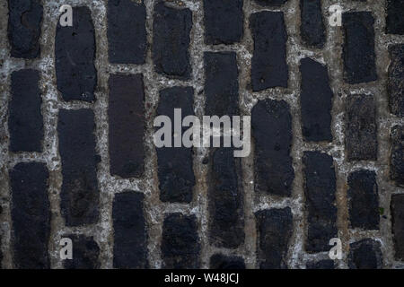 Cobblestone Textur Hintergrund Grafik Asset. Stockfoto