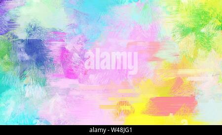 Schöne gebürstet Hellgrau, Cadet blue und Pastell orange Farbe Hintergrund. Stockfoto