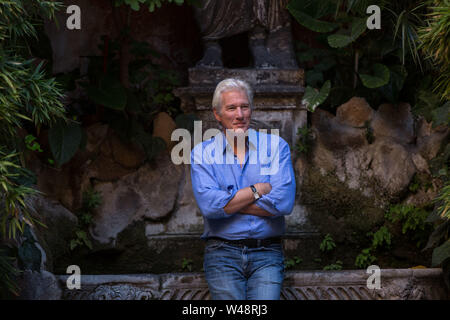 Roma - Richard Gere beachtet bei der Präsentation von "L'incredibile Vita di Norman (Norman)' Stockfoto