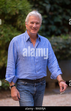 Roma - Richard Gere beachtet bei der Präsentation von "L'incredibile Vita di Norman (Norman)' Stockfoto