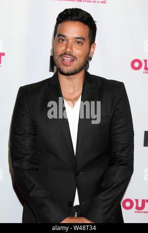 Brian Marc bei der Ankunft für die Premiere in 2019 LGBTQ Outfest Los Angeles Film Festival, TCL Chinese Theatre (ehemals Grauman's), Los Angeles, CA, 20. Juli 2019 ZU VERKAUFEN. Foto von: Priscilla Grant/Everett Collection Stockfoto