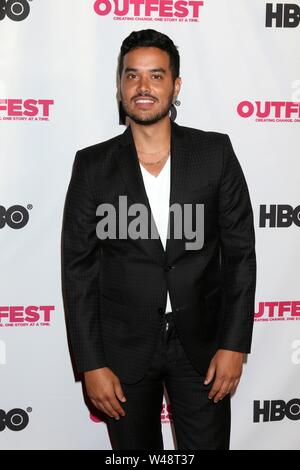 Brian Marc bei der Ankunft für die Premiere in 2019 LGBTQ Outfest Los Angeles Film Festival, TCL Chinese Theatre (ehemals Grauman's), Los Angeles, CA, 20. Juli 2019 ZU VERKAUFEN. Foto von: Priscilla Grant/Everett Collection Stockfoto