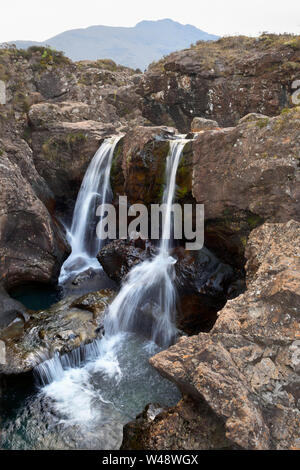 Fairy Pools; glenbrittle; Isle of Skye, Schottland Stockfoto