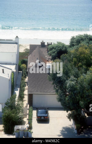 Malibu, Kalifornien, USA, 1. September 1994 eine allgemeine Ansicht der Atmosphäre von Danny DeVito Home am 1. September 1994 in Malibu, Kalifornien, USA Foto von Barry King/Alamy Stock Foto Stockfoto