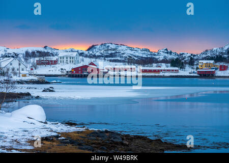 Hopen, Austvågøya, Nordland, Norwegen, Europa Stockfoto