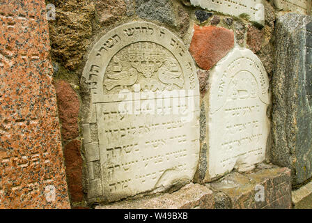 Der alte jüdische Friedhof in Suwalki, Polen. 5. Juli 2009 © wojciech Strozyk/Alamy Stock Foto Stockfoto