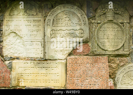 Der alte jüdische Friedhof in Suwalki, Polen. 5. Juli 2009 © wojciech Strozyk/Alamy Stock Foto Stockfoto