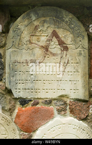 Der alte jüdische Friedhof in Suwalki, Polen. 5. Juli 2009 © wojciech Strozyk/Alamy Stock Foto Stockfoto